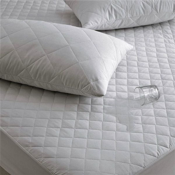 Mattress Protector Quilted Single Super King Size 4ft Small Double Bed Cover 