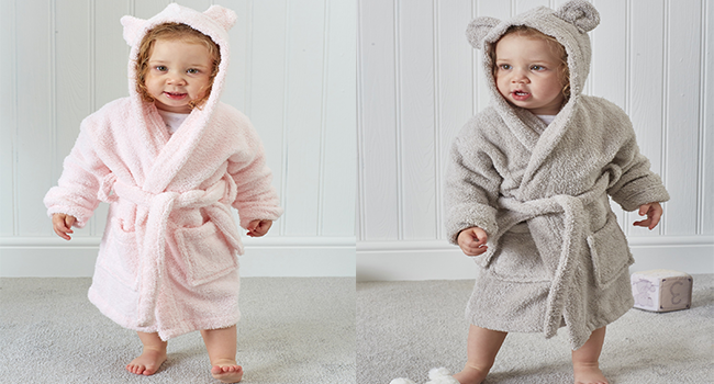 Mhwlai Bathrobe for Babies,Boys-Girls Dressing Gown -100% Cotton - Boys  Dressing Gown Baby Bathrobe Animal Shape Cute Rabbit Shape(Pink),B,M :  Amazon.co.uk: Fashion