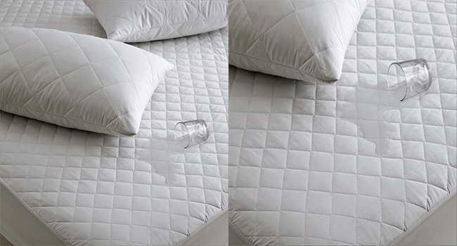Waterproof Quilted Mattress Protector Cot Bed Double Deep Poly-Cotton Comfort 